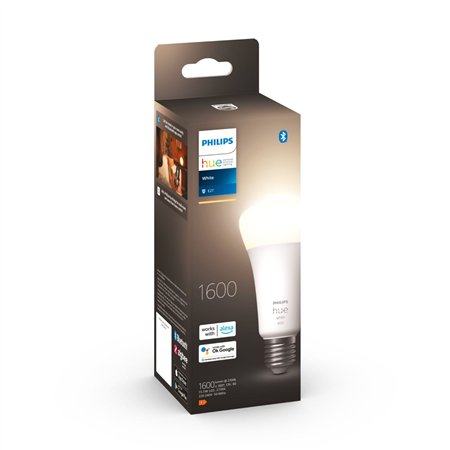 Bombilla Philips Hue LED E27 100W Blanca (929002334904)