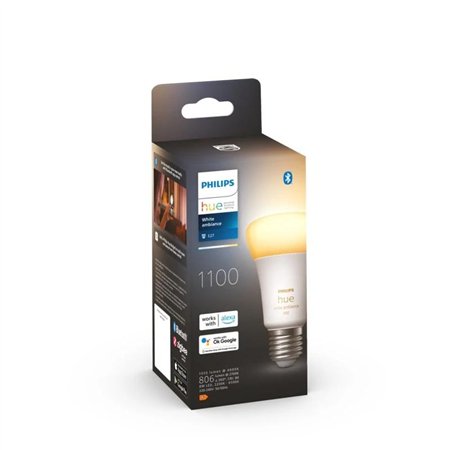 Bombilla Philips Hue LED A60 E27 75W BT (929002468401)