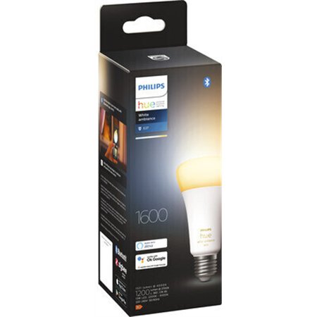 Bombilla Philips Hue A67 LED E27 13W BT (929002471901)