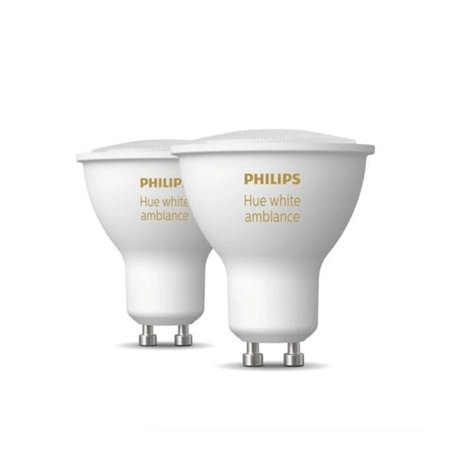 Bombilla Philips Hue LED GU10 35W Kit 2 (929001953310)