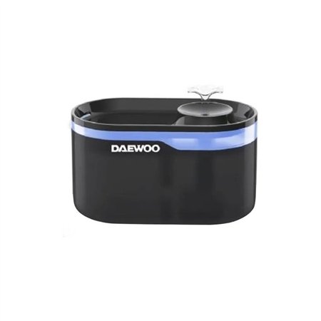 Fuente de Agua DAEWOO Mascotas 2.6L Negra (D-WF006)