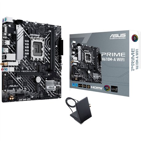 ASUS PRIME H610M-A WIFI D4:(1700) 2DDR4 VGA HDMI WiFi 5