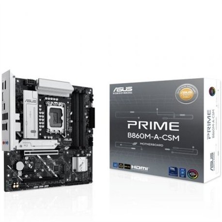 ASUS PRIME B860M-A-CSM: (1851) 4DDR5 USB HDMI RJ45 mATX