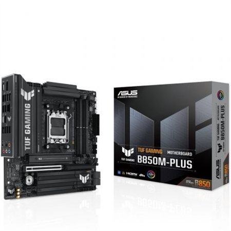 ASUS TUF GAMING B850M-PLUS: (AM5) 4DDR5 DP HDMI mATX