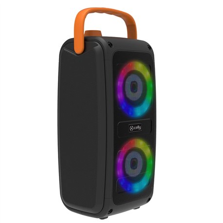 Altavoz CELLY 2.0 10W RGB Wireless Negro (KIDSPARTYRGB)