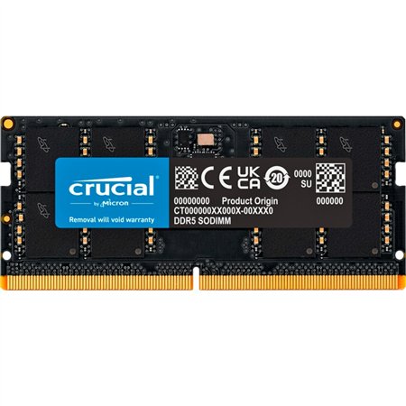 Módulo CRUCIAL DDR5 48Gb 5600MHz Sodimm (CT48G56C46S5)