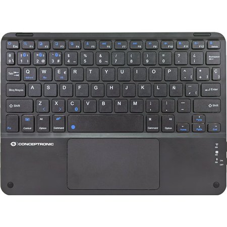 Teclado Mini CONCEPTRONIC 10" BT Negro (TOBIN01BES)
