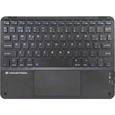 Teclado Mini CONCEPTRONIC 10" BT Negro (TOBIN01BES)