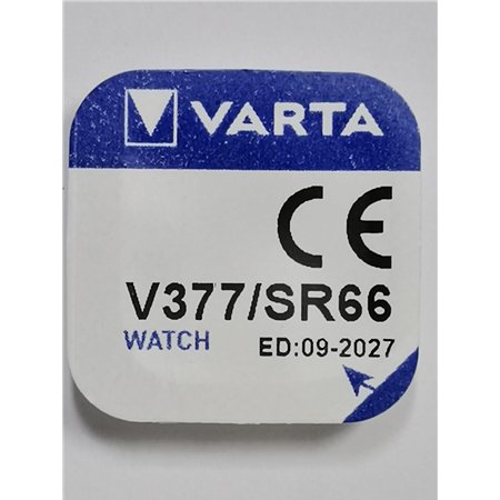 Pila Varta Silver Coin V377 Blister 1 (00377101401)