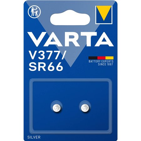 Pilas Varta Silver Coin V377 Blister 2 (00377101402)