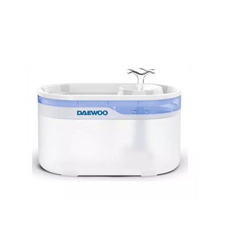 Fuente de Agua DAEWOO Mascotas 2.6L Blanca (D-WF116)