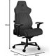 Silla Gaming Corsair TC500 Luxe Negra (CF-9010066-WW)