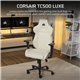 Silla CORSAIR TC500 Luxe Frost Beige (CF-9010067-WW)