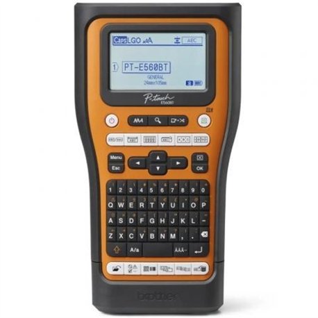 Rotuladora Electrónica BROTHER USB/BT Negra (PT-E560BT)