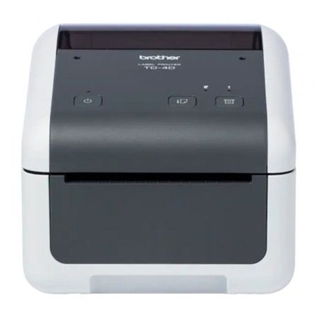 Impresora BROTHER Térmica USB Gris/Blanca (TD-4420DN)
