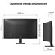 Monitor LG 27" FHD 100Hz Usb-C Curvo (27U421A-B)