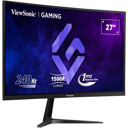 MONITOR GAMING VIEWSONIC 27 240HZ CURVO MULTIM HDMI DP 3YR GAR