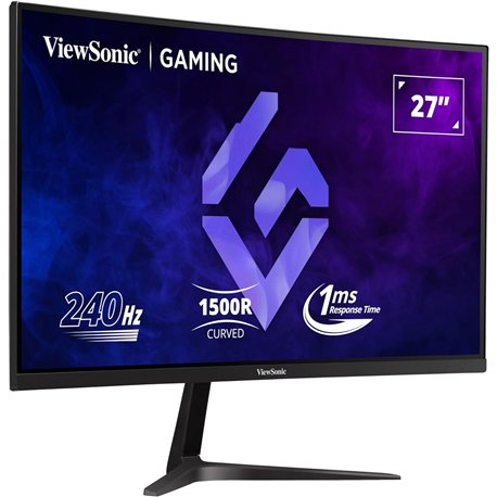 MONITOR GAMING VIEWSONIC 27 240HZ CURVO MULTIM HDMI DP 3YR GAR