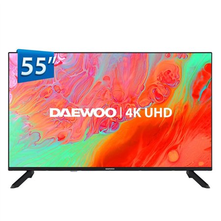 TELEVISOR DAEWOO 55 LED 4K UHD USB SMART TV ANDROID WIFI HOTEL