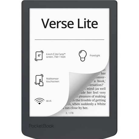 eBook PocketBook Verse Lite 6" 8Gb Gris (PB619-T-WW)