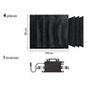 Kit Solar Engel 800W/4A 4 Placas Flexibles (PS0800F)