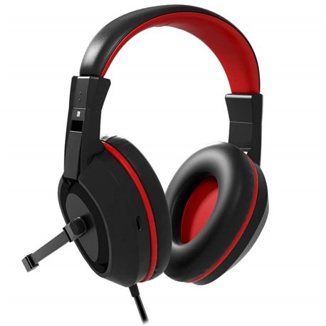 Auriculares+Micro Mars Gaming Jack 3.5mm Rojo (MAH1V2)      