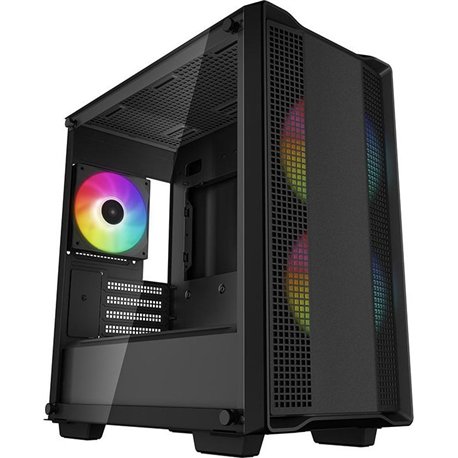 MiniTorre DeepCool CC360 ARGB Negra(R-CC360-BKAPM3-G-1)