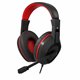 Auriculares+Micro Mars Gaming Jack 3.5mm Rojo (MAH1V2)      