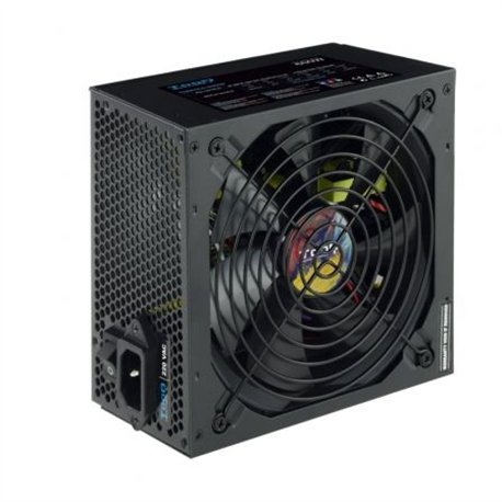 Fuente TooQ ATX 600W PFC 140mm Negra (TQAPOLO-600SP)