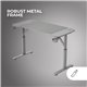Mesa Mars Gaming 120x60cm Máx 100Kg Blanca(MGDERGO120W)