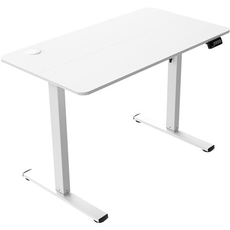 Mesa Mars Gaming 110x60cm Máx 60Kg Blanca (MGDERGOPROW)