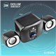 Mini Altavoces NGS 2.1 20W USB 3.5mm Negros (COMET2.1)
