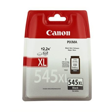 Tinta Canon PG-545XL Negro 15ml (8286B001)