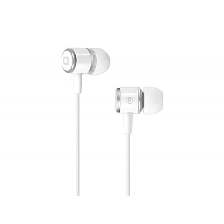 Auriculares SBS in-ear Jack 3.5mm Blanco(TEMETALINEARW)     