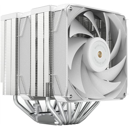 Ventilador Mars Gaming 2x120mm 350W Blanco (MCPUXU6W)
