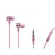 Auriculares SBS in-ear Jack 3.5mm Rosa (TEMETALINEARP)      