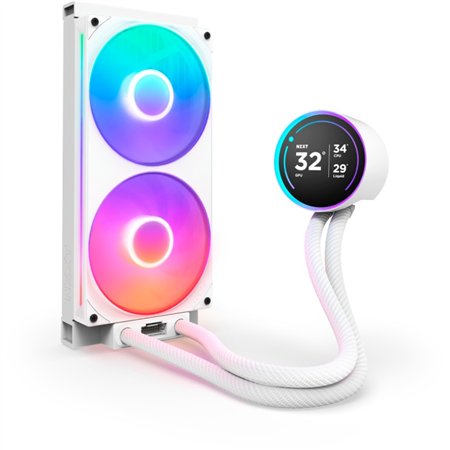 Ref. Líq. NZXT Kraken Elite 280 RGB Blanca(RL-KR28E-W2)
