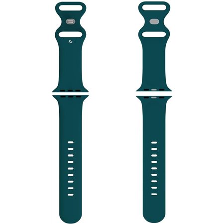Correa CELLY para AppleWtach Verde  (WBANDSIL44GN)