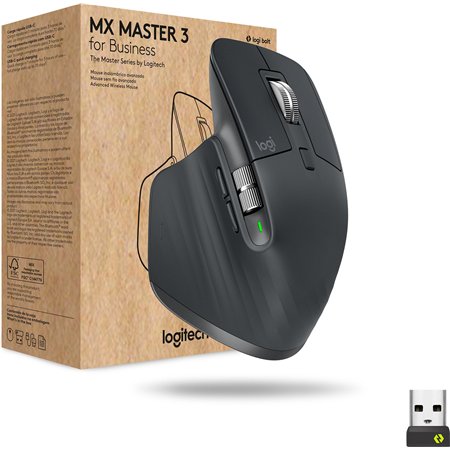 Ratón LOGITECH Mx Master BT 4000dpi Grafito(910-006199)