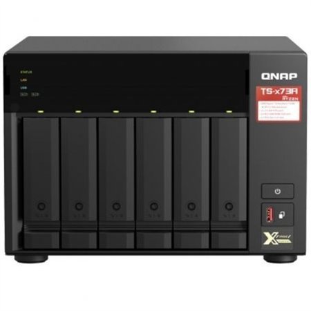 NAS QNAP 8Gb M.2 SATA2/3 6 Bahías Negro (TS-673A-8G)
