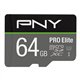 PNY MicroSDXC 64Gb Clase10 (P-SDU64GV31100PRO-GE)
