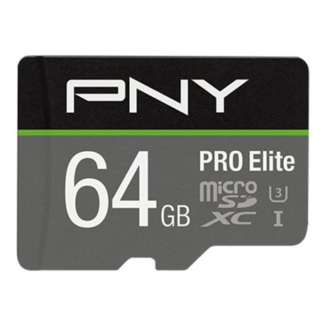 PNY MicroSDXC 64Gb Clase10 (P-SDU64GV31100PRO-GE)