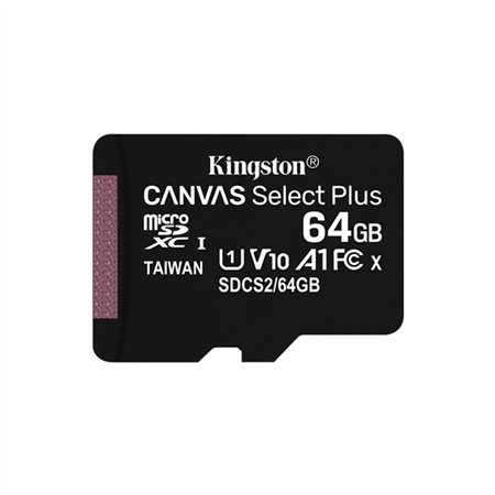 Kingston Micro SDXC Canvas Plus 64Gb (SDCS2/64GBSP)