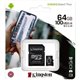 Kingston Micro SDXC 64Gb + Adaptador SD (SDCS2/64GB)