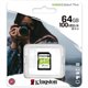 Kingston SDXC 64Gb Clase 10 UHS-I (U1) V10 (SDS2/64GB)