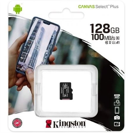 Kingston Micro SDXC Canvas Plus 128Gb (SDCS2/128GBSP)