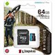 Kingston Micro SDXC 64Gb + Adaptador SD (SDCG3/64GB)