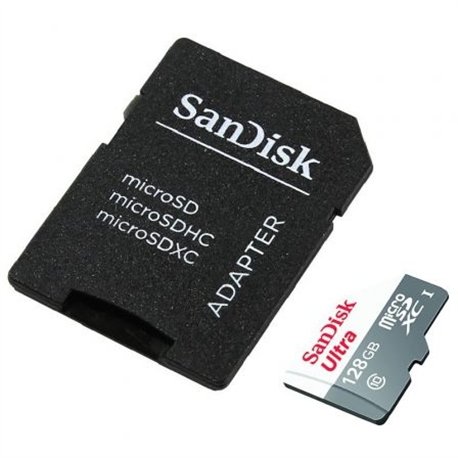 Sandisk Micro SDXC 128Gb + Adap SD (SDSQUNR-128G-GN3MA)