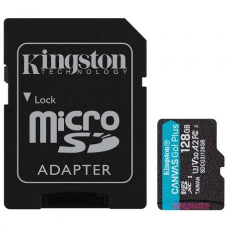 Kingston Micro SDXC 128Gb + Adaptador SD (SDCG3/128GB)