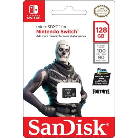 Sandisk Micro SDXC 128Gb Nintendo (SDSQXAO-128G-GN6ZG)